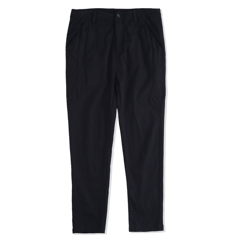 Men’s Straight Cut Regular Fit Chino Pant Black